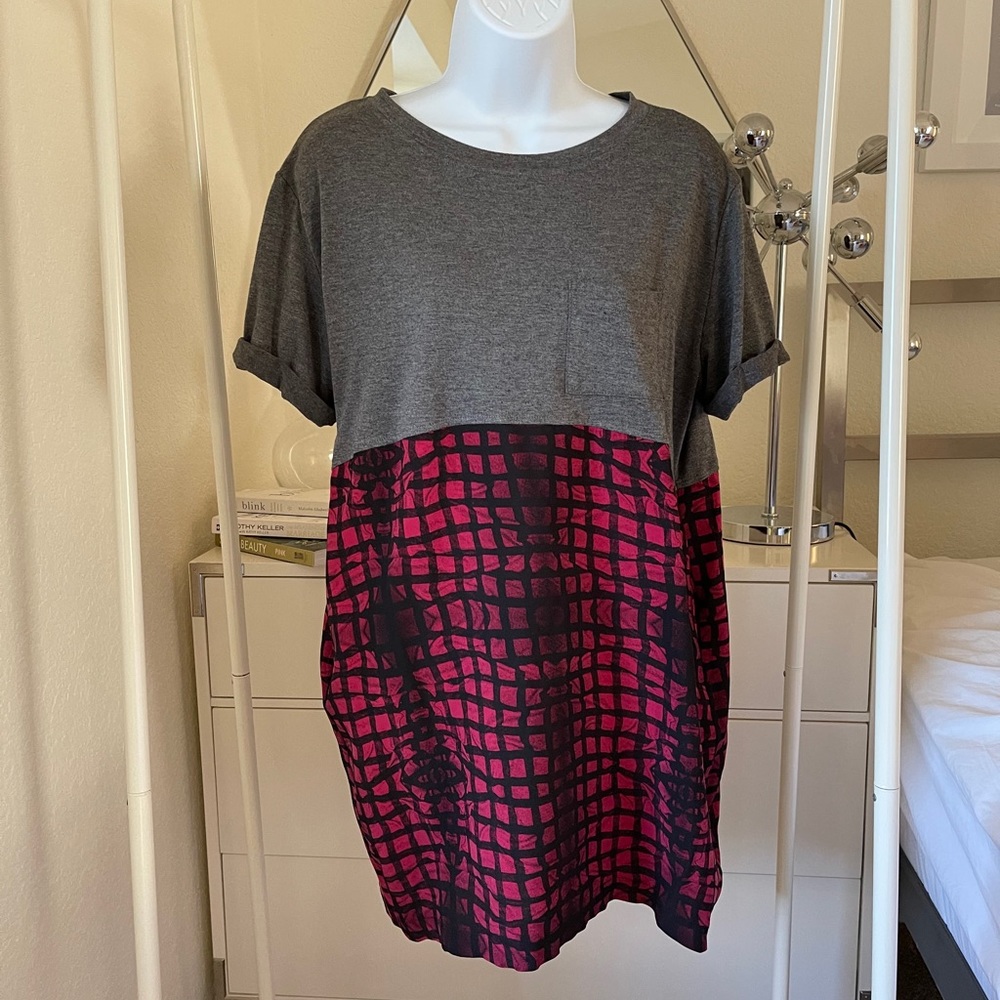 Laugh Cry Repeat Revolve Shirt Dress XS NWOT